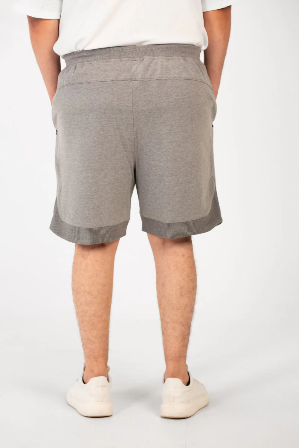 Men's Milton Basic Big Size Short Modern Design With A Side Text Print - Image 6