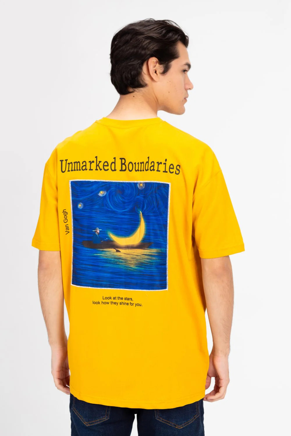 Men's Milton Crew Neck Oversize T-Shirt - Image 10