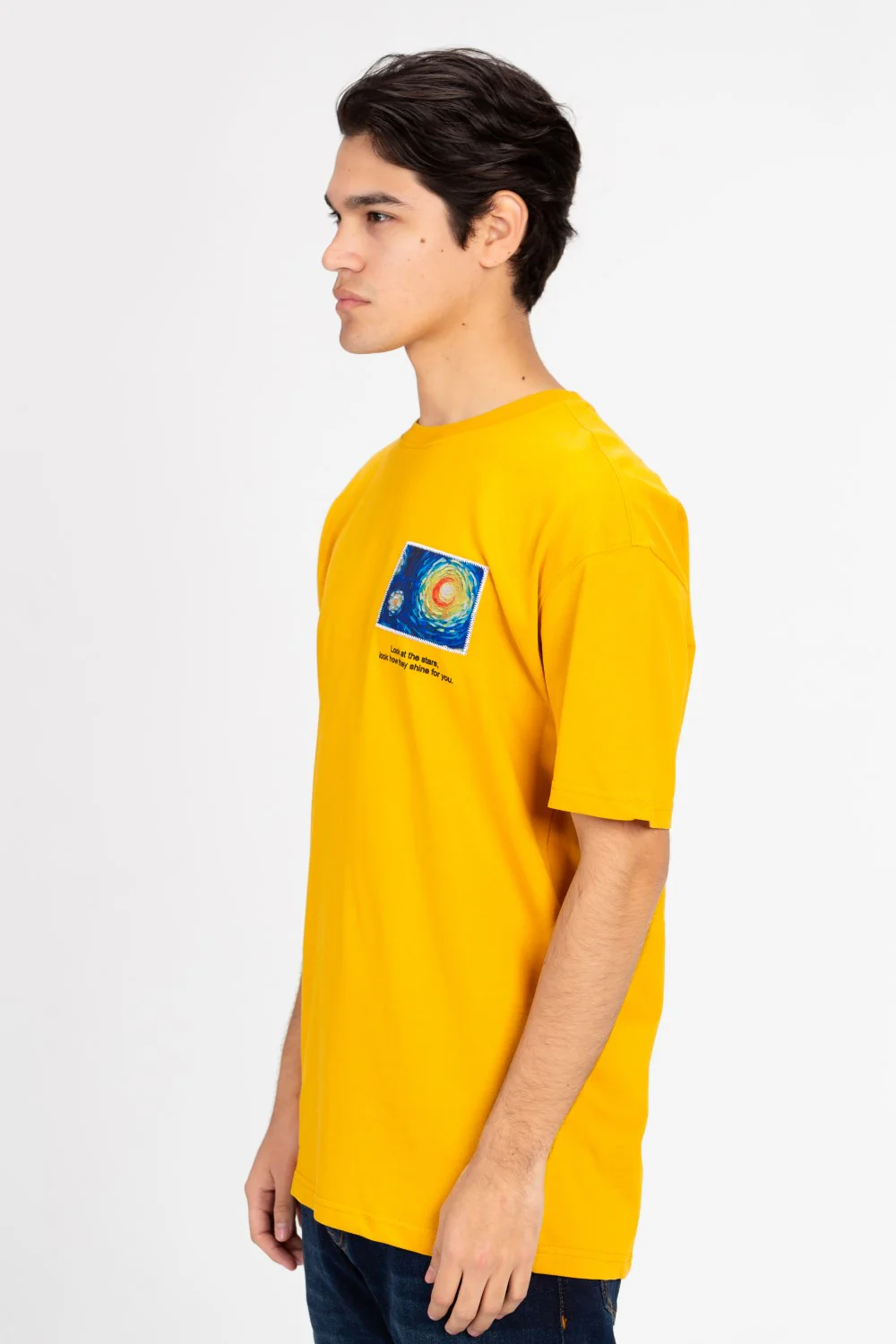 Men's Milton Crew Neck Oversize T-Shirt - Image 11