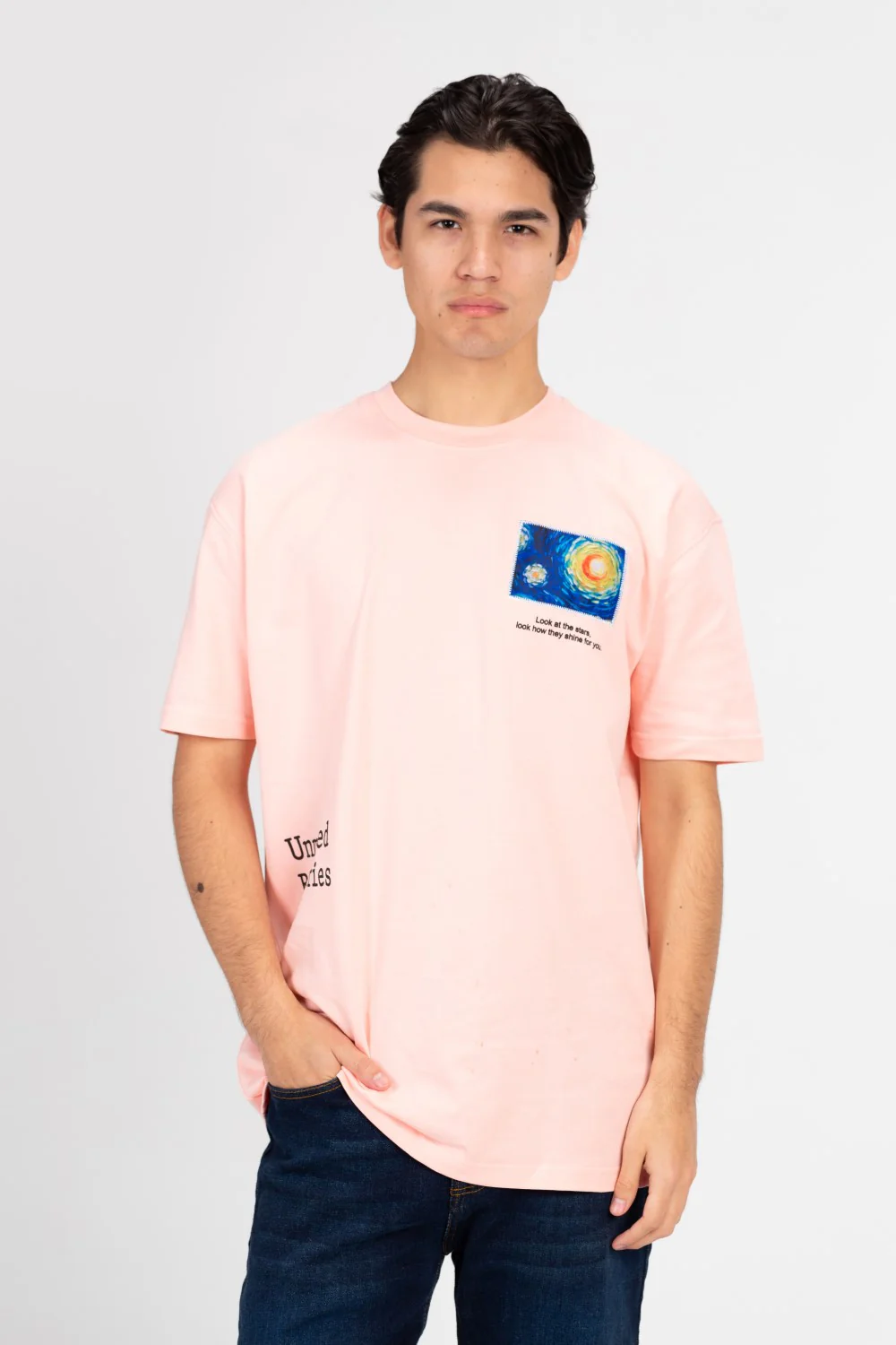 Men's Milton Crew Neck Oversize T-Shirt - Image 13