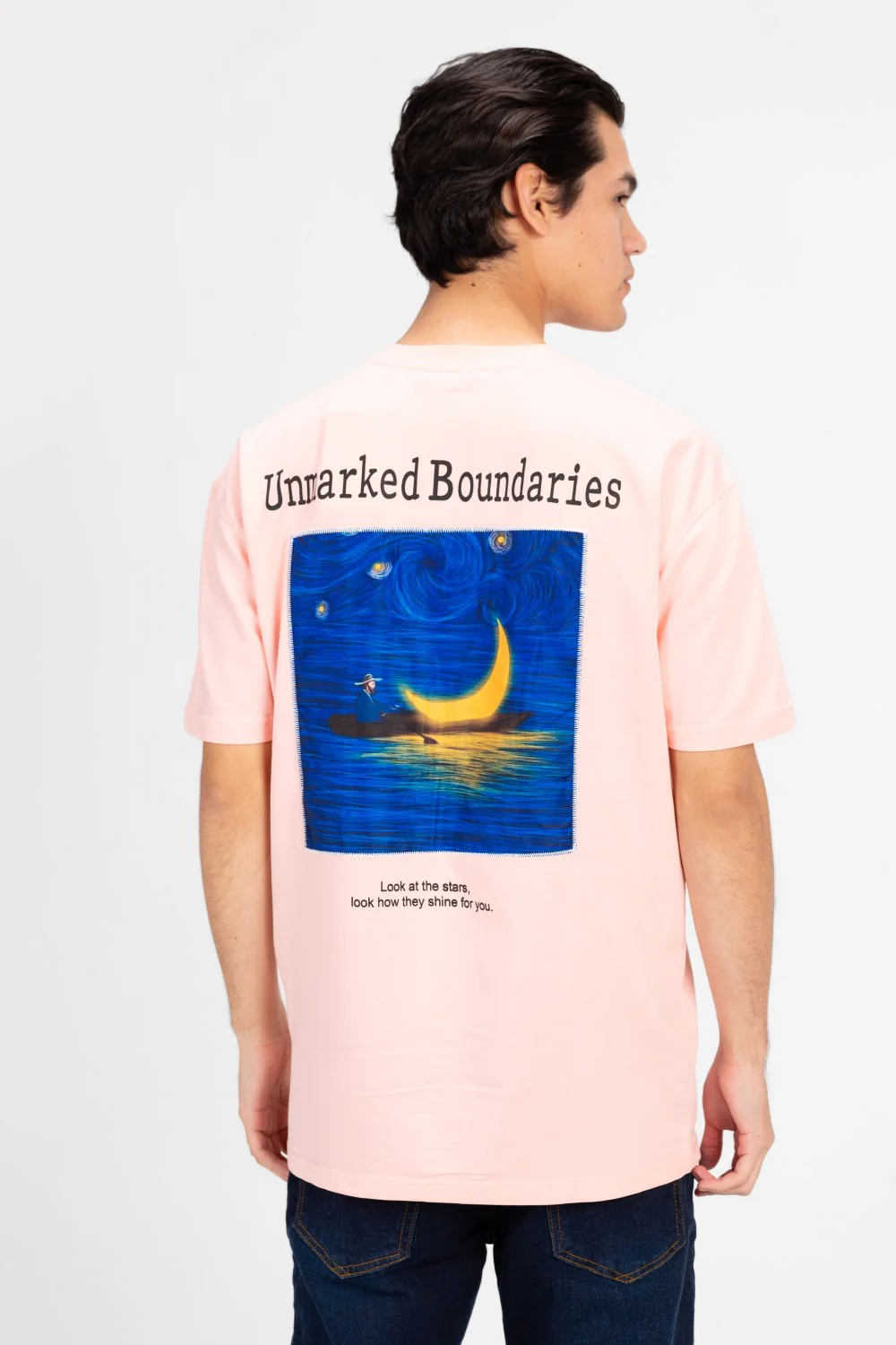 Men's Milton Crew Neck Oversize T-Shirt - Image 14