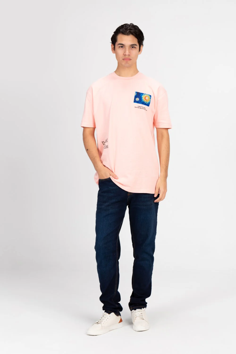 Men's Milton Crew Neck Oversize T-Shirt - Image 16