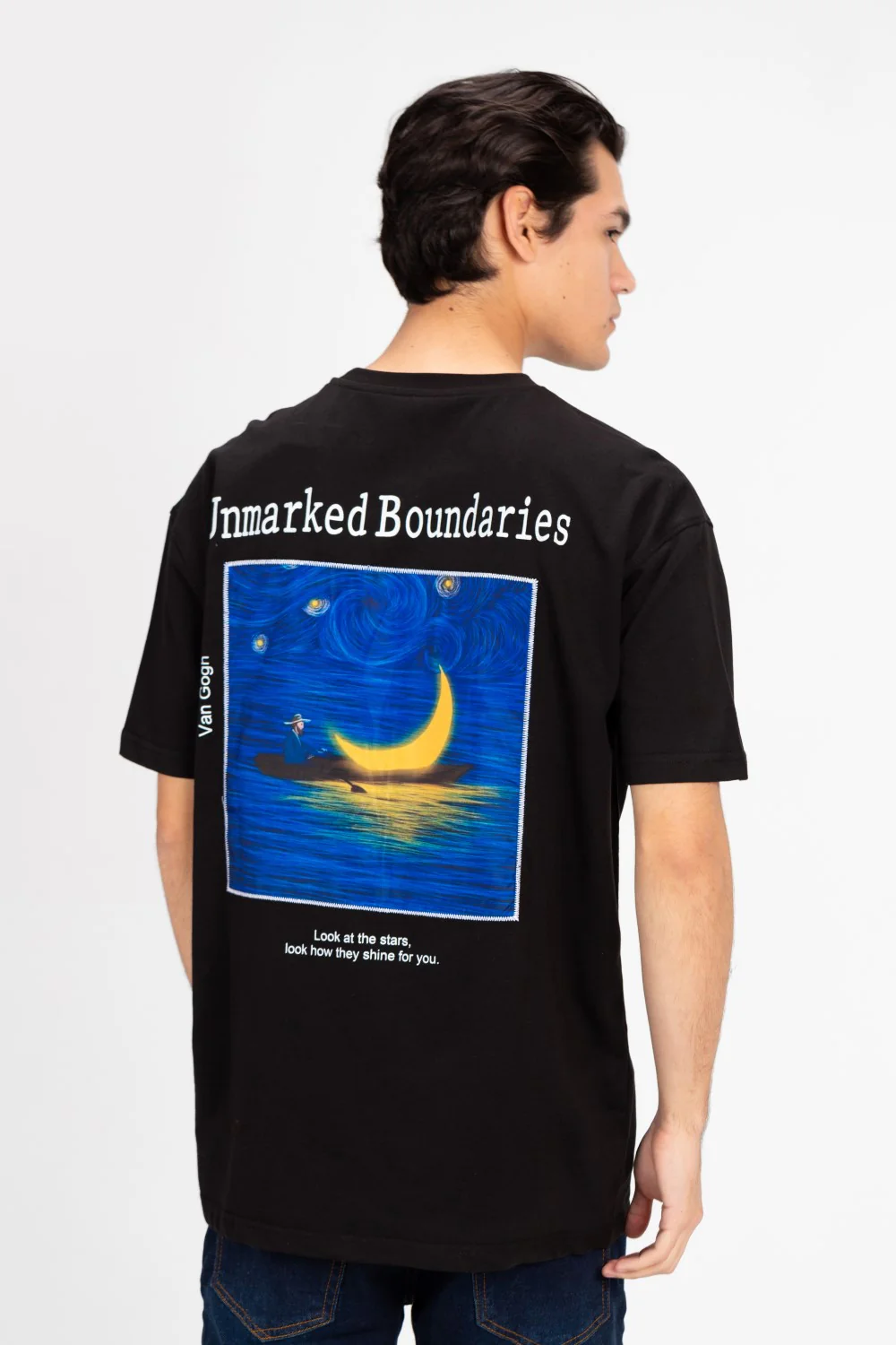 Men's Milton Crew Neck Oversize T-Shirt - Image 6