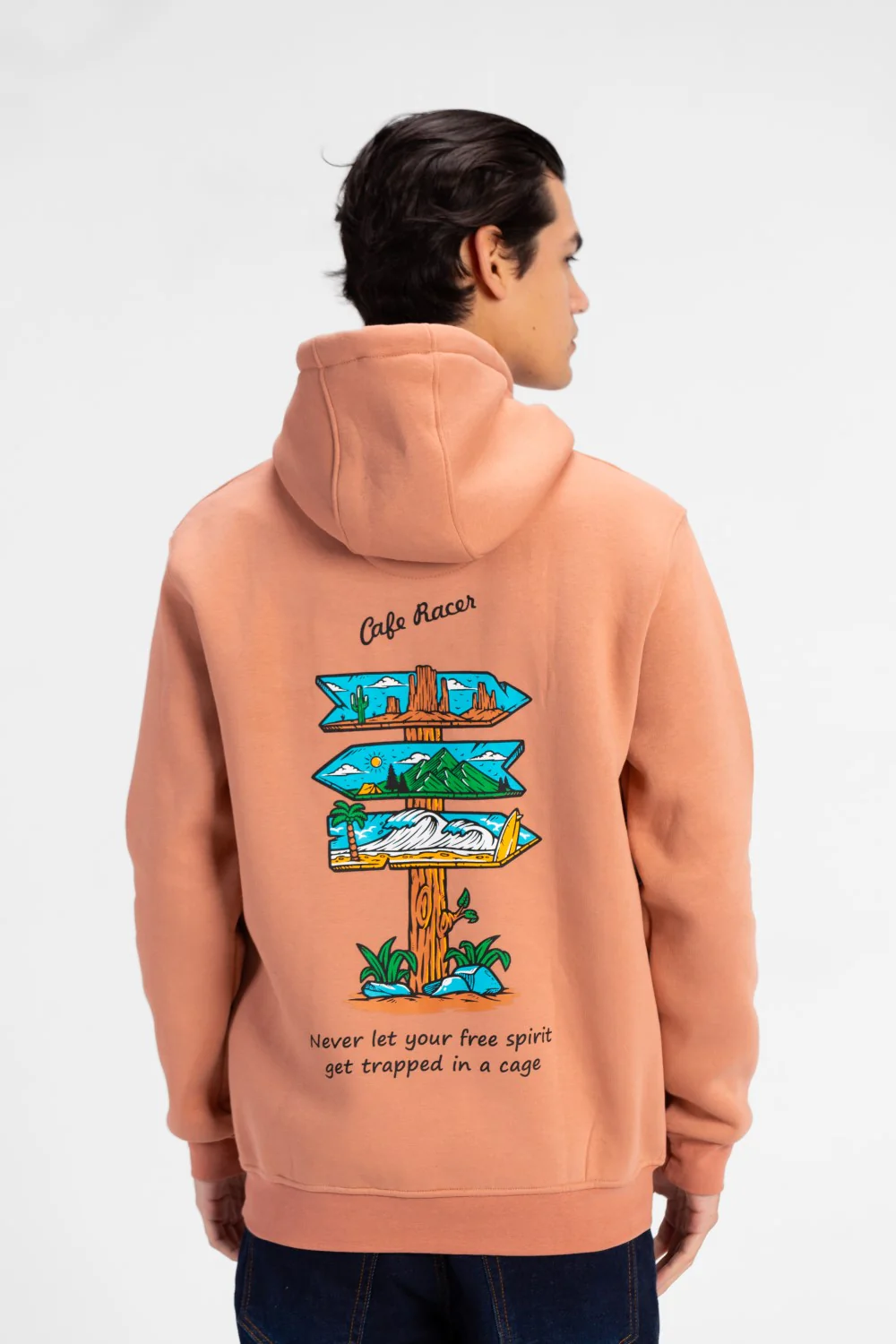 Men's Milton Long Sleeve Hoodie Sweatshirt - Image 5