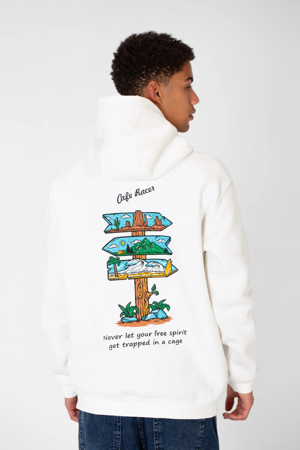 Men's Milton Long Sleeve Hoodie Sweatshirt - Image 9