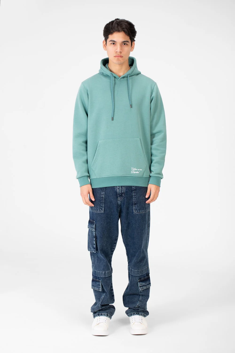 Men's Milton Printed Hoodie Sweatshirt - Image 8