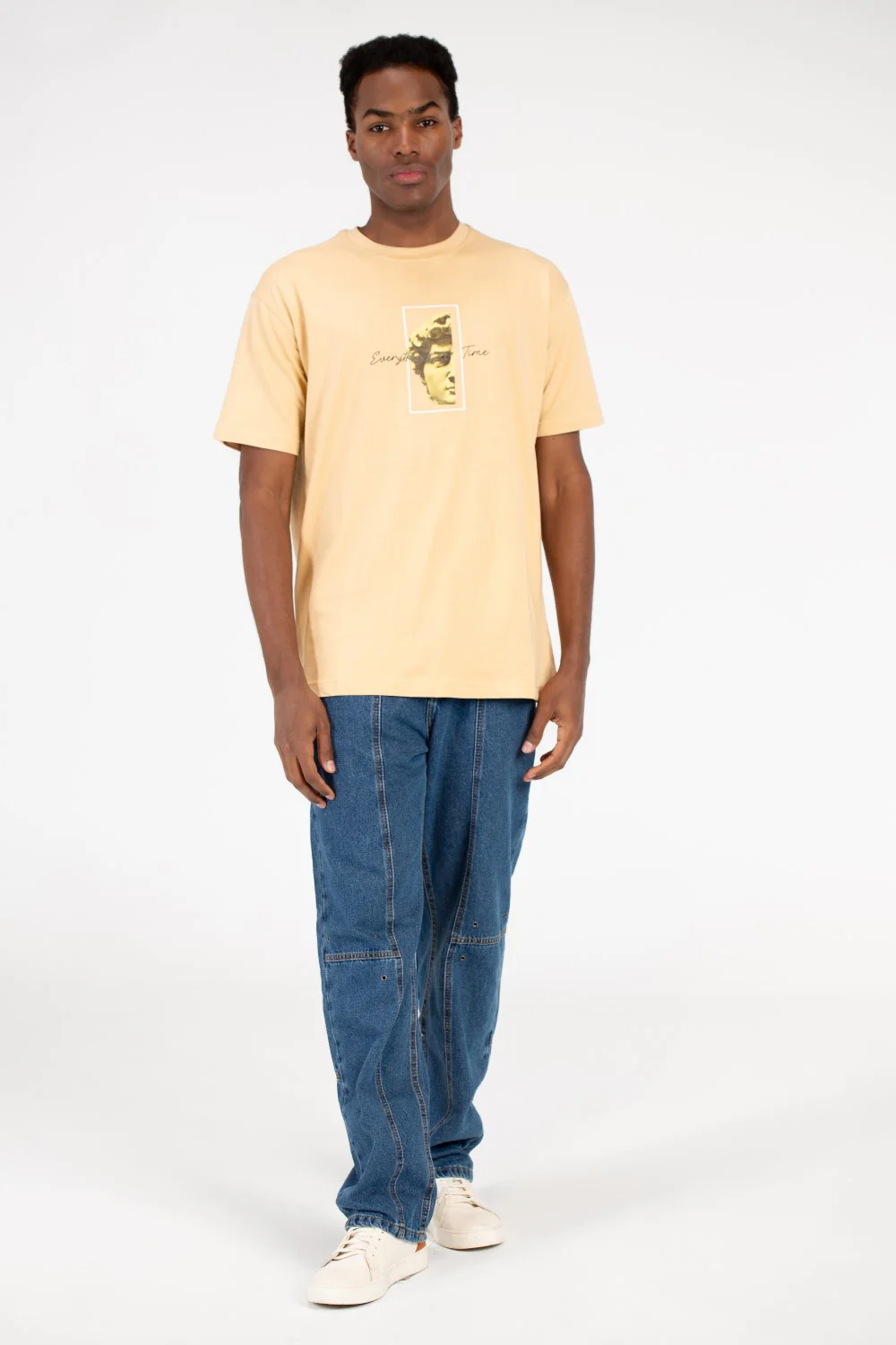 Men's Milton Printed Oversize T-Shirt - Image 4