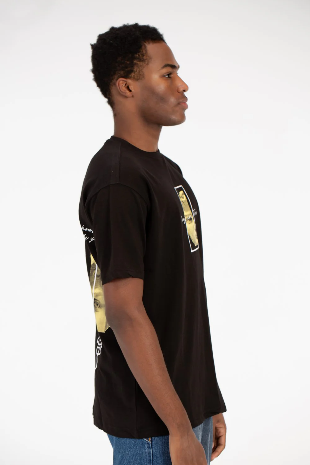 Men's Milton Printed Oversize T-Shirt - Image 7