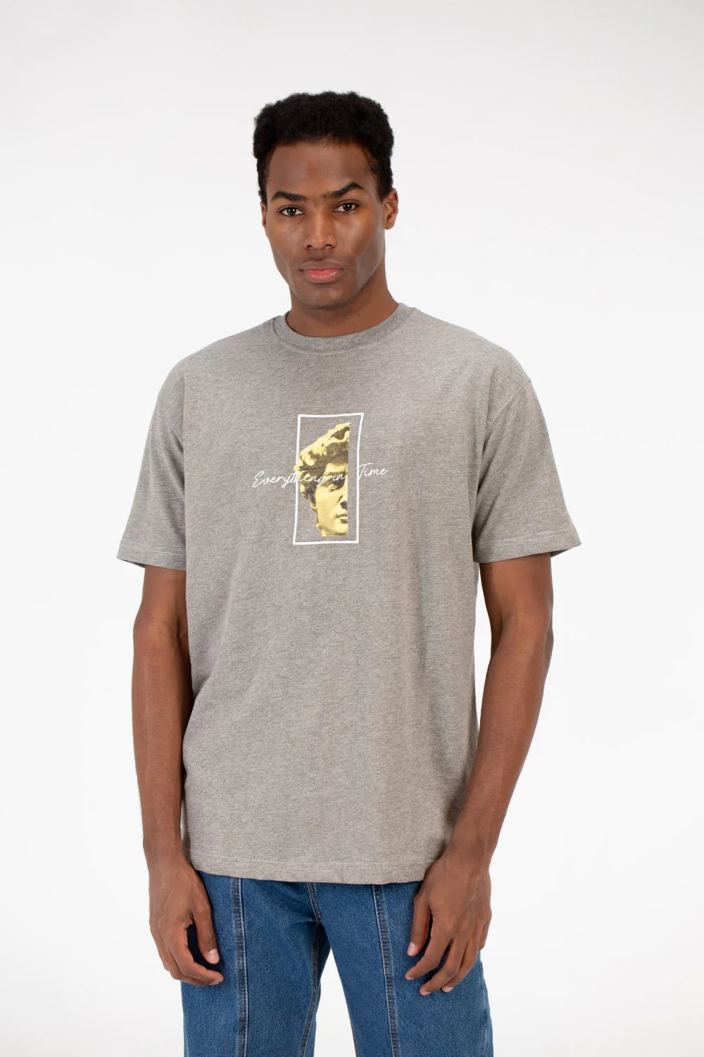 Men's Milton Printed Oversize T-Shirt - Image 9