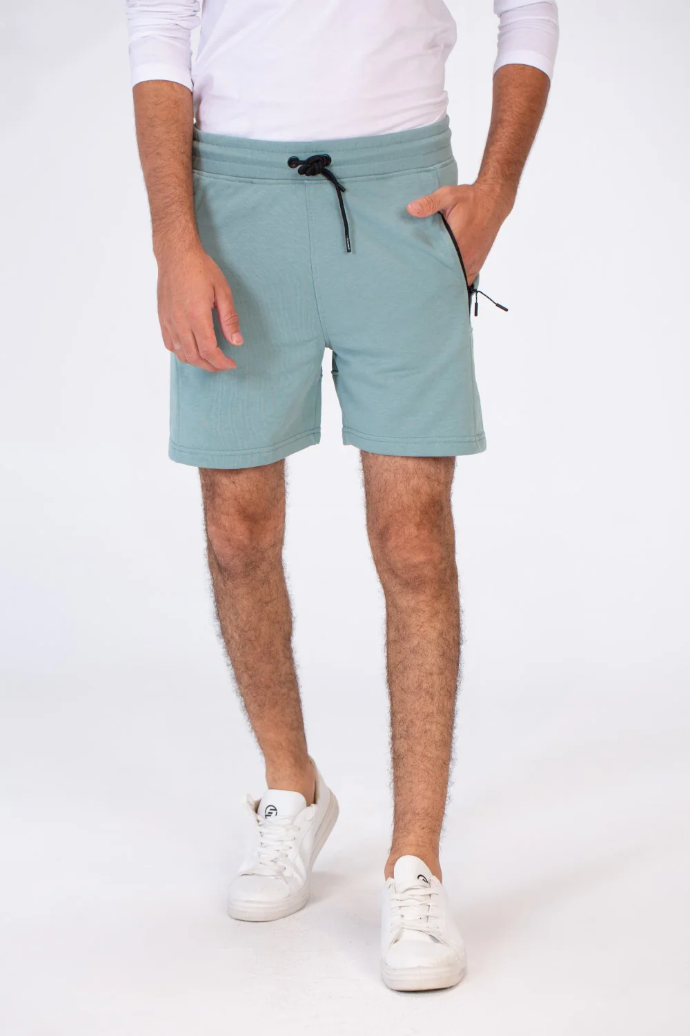 Mens Milton Shorts With Side Pockets And Elastic Waist - Image 10