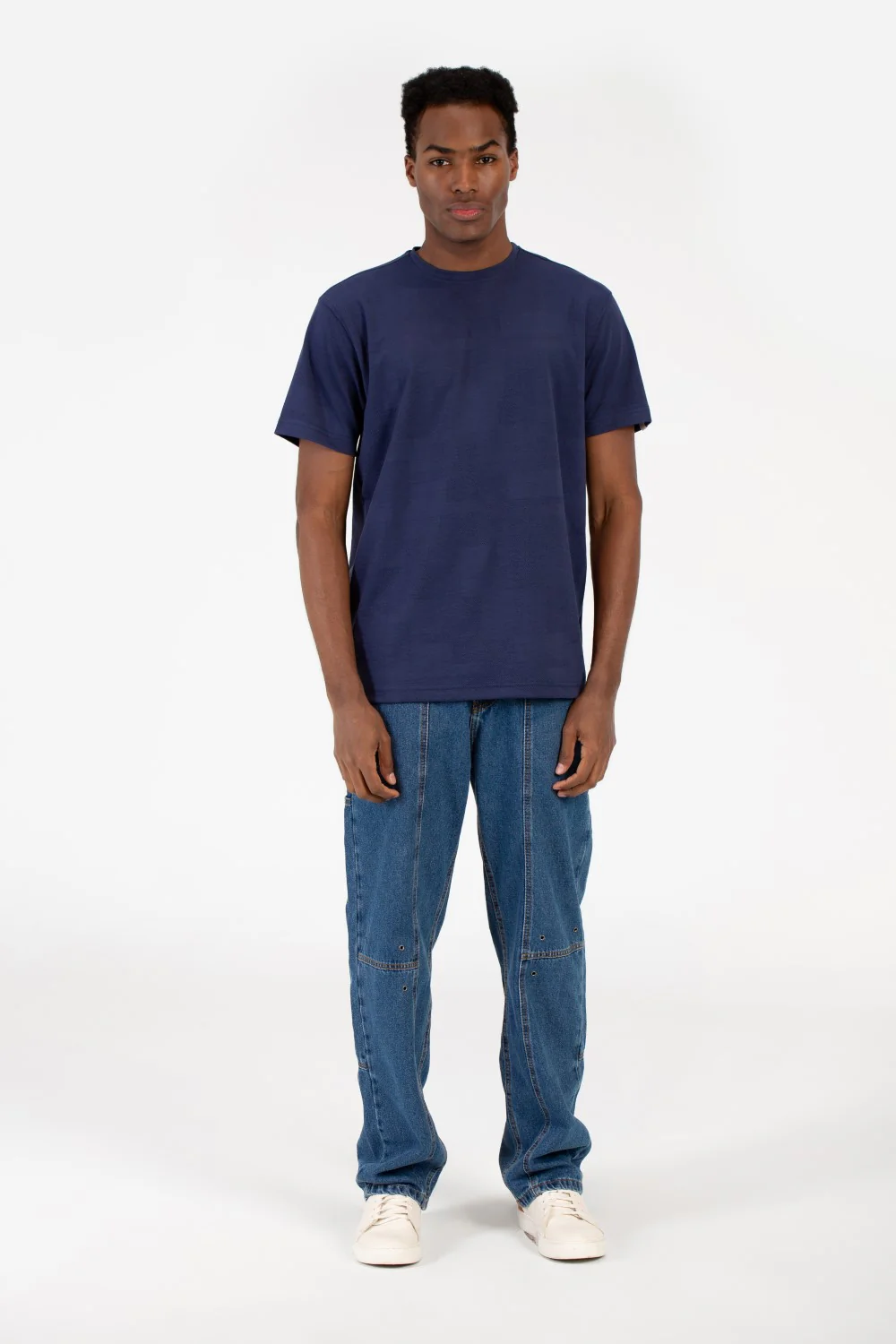Men's Modern Round Neck Basic T-shirt - Image 8