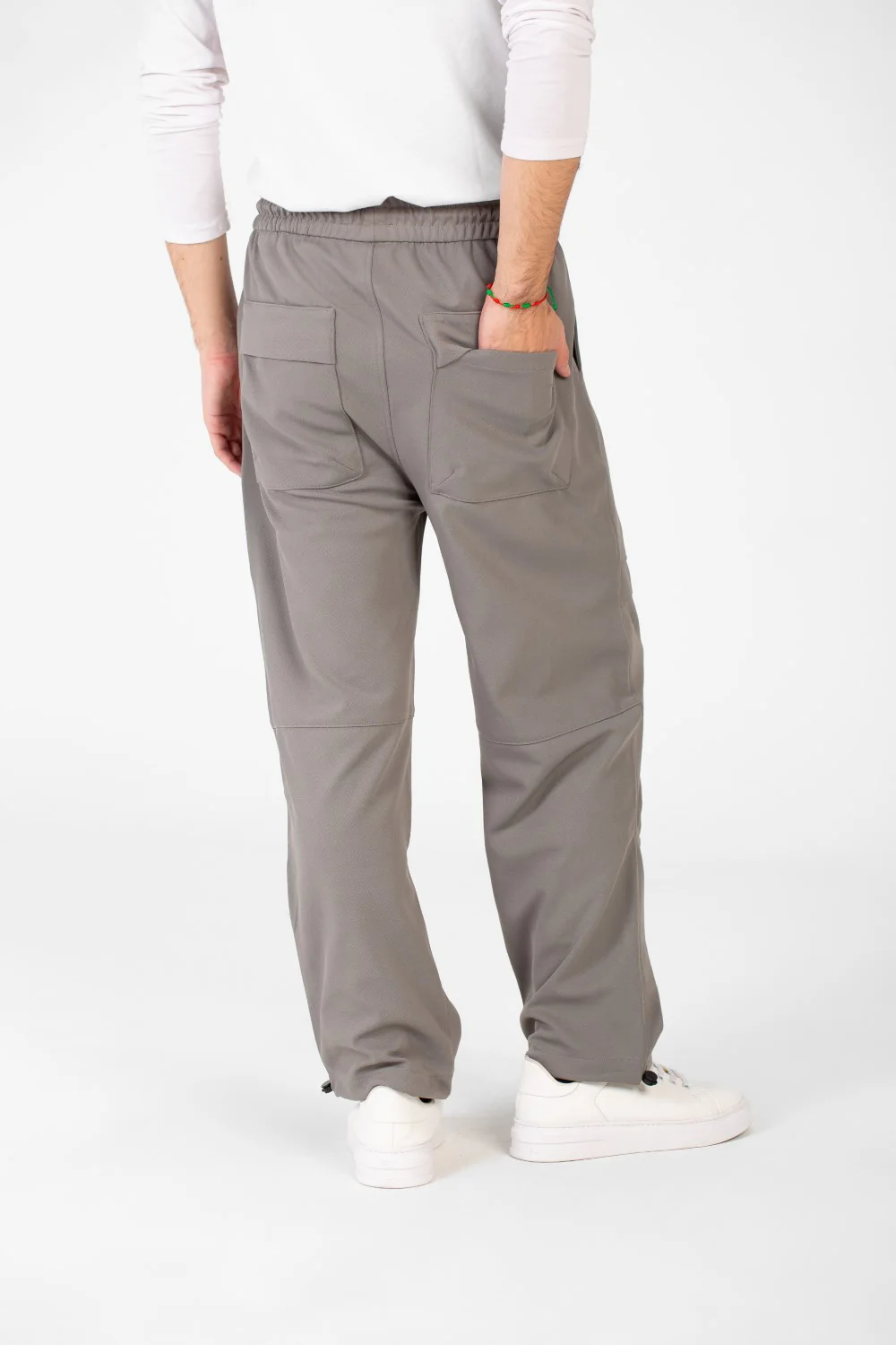 Men's Modern Sweatpants With Drawstring Waist - Image 10