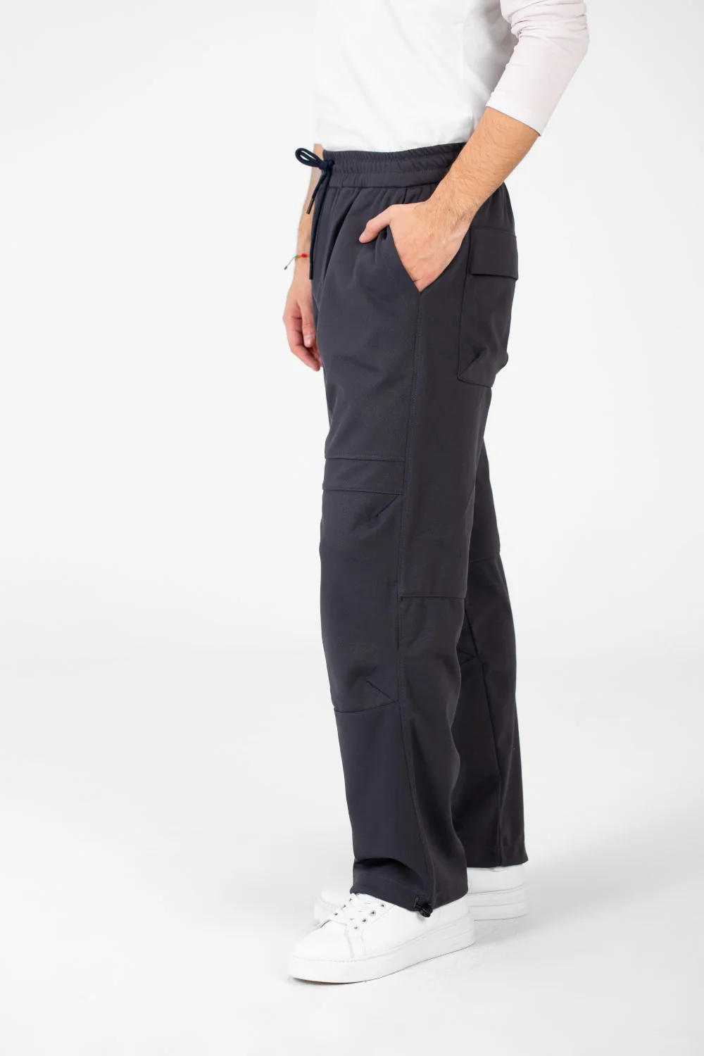 Men's Modern Sweatpants With Drawstring Waist - Image 16