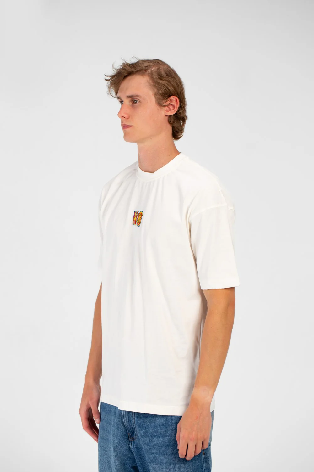 Men's No Print Regular Fit Short Sleeve Crew Neck T-Shirt - Image 11