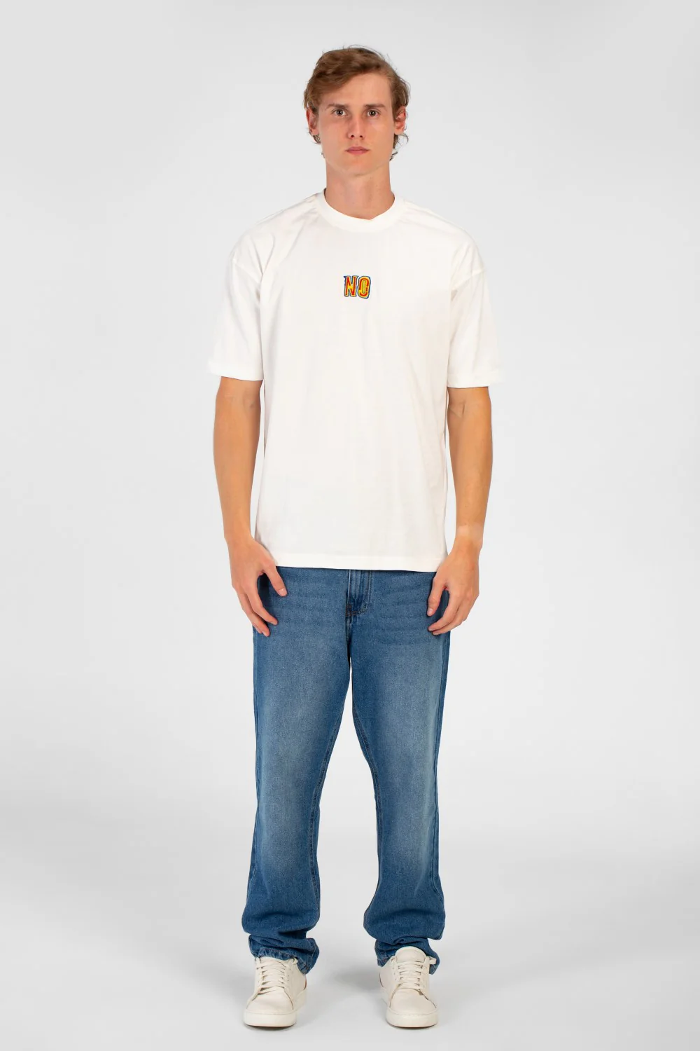 Men's No Print Regular Fit Short Sleeve Crew Neck T-Shirt - Image 12