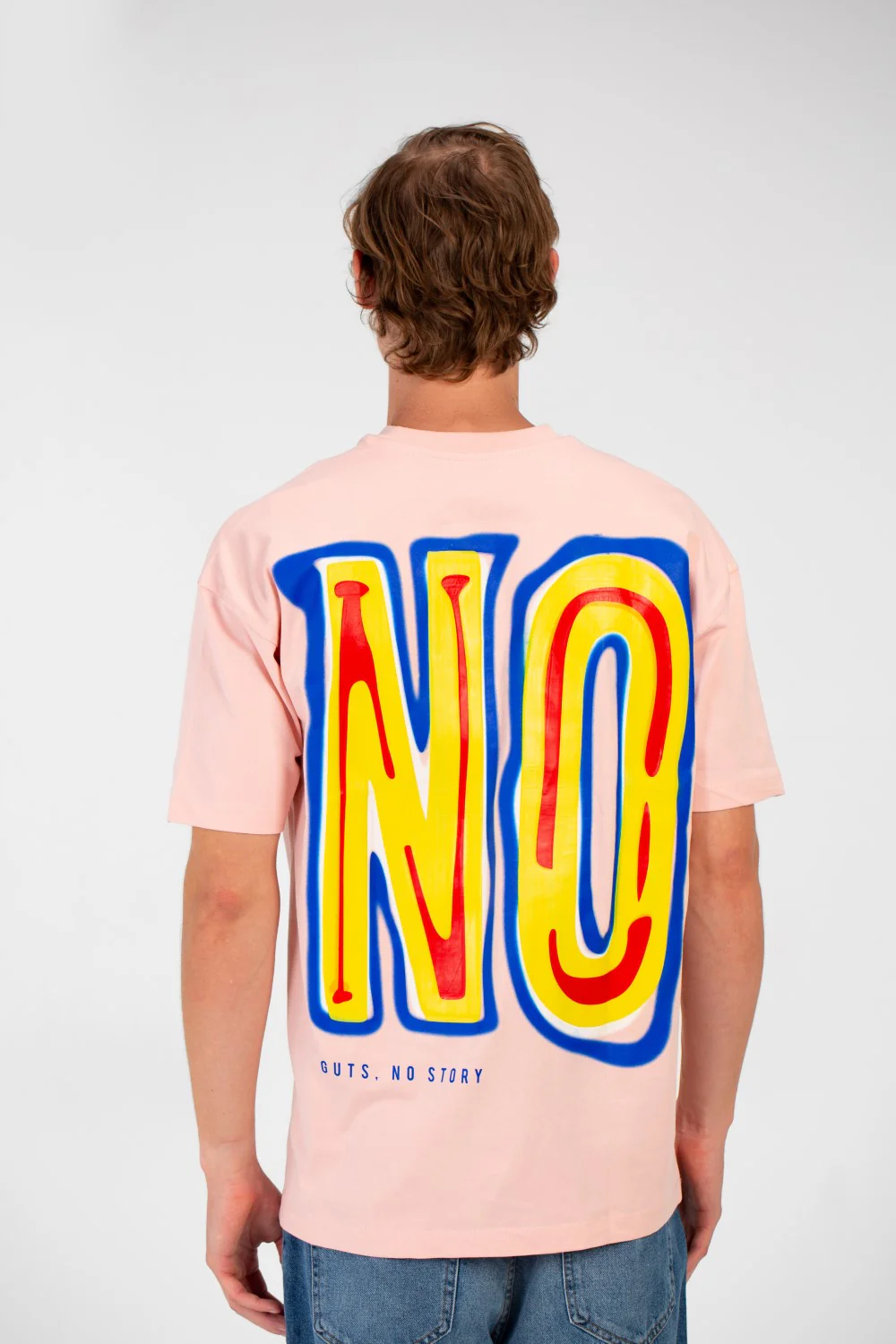 Men's No Print Regular Fit Short Sleeve Crew Neck T-Shirt - Image 2