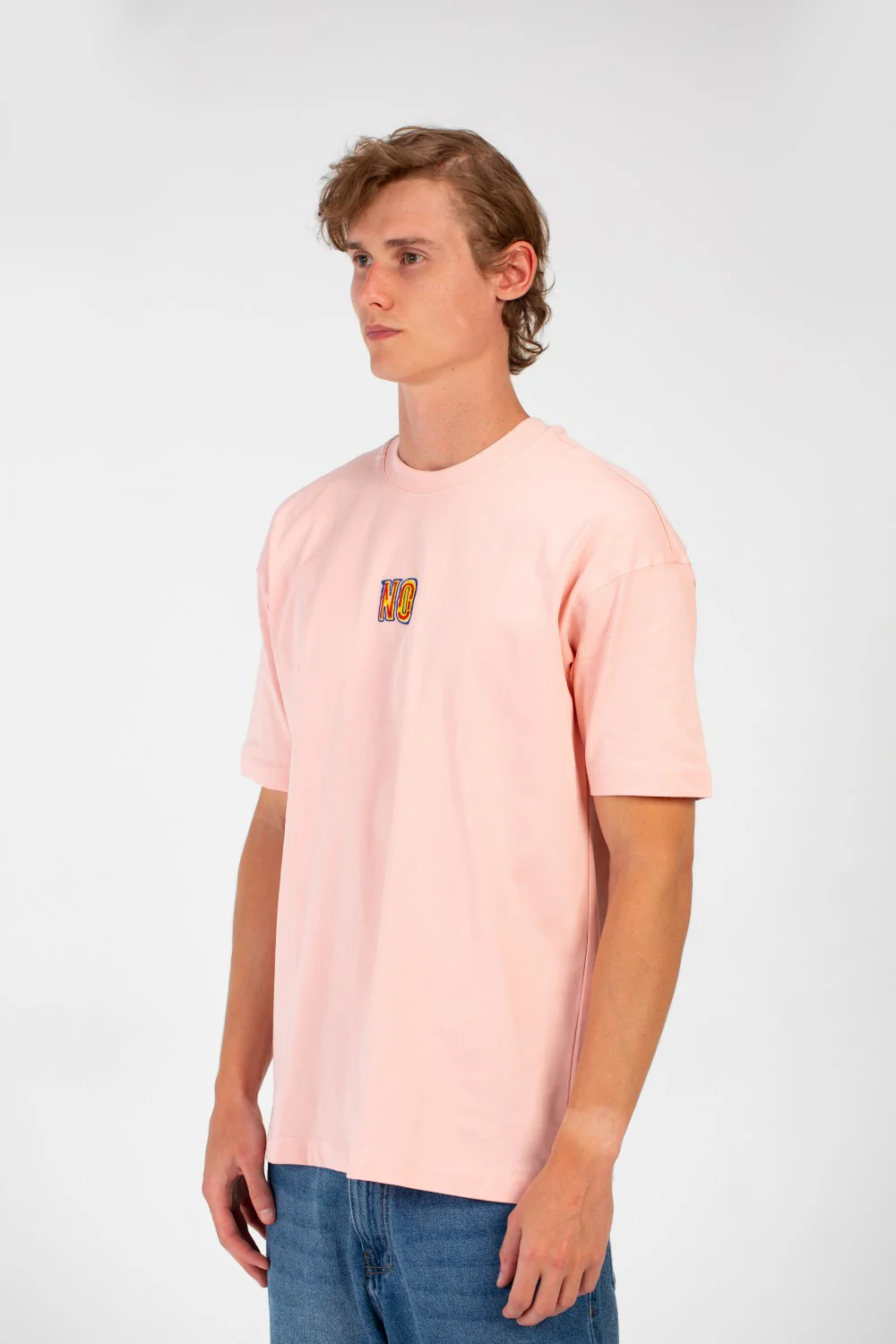 Men's No Print Regular Fit Short Sleeve Crew Neck T-Shirt - Image 3