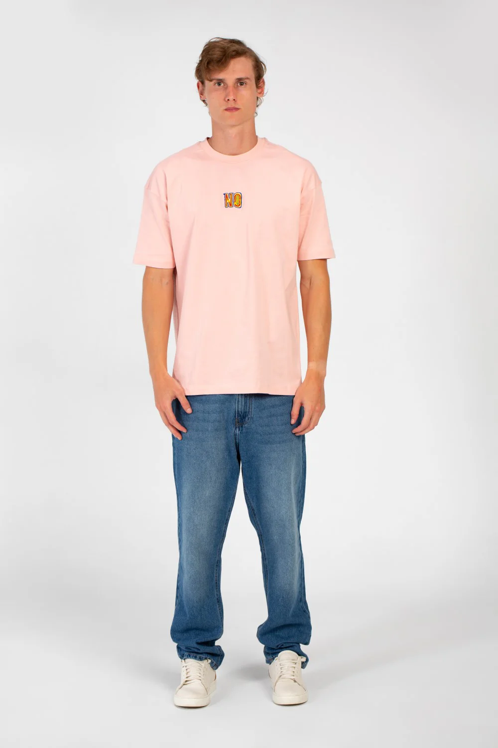 Men's No Print Regular Fit Short Sleeve Crew Neck T-Shirt - Image 4