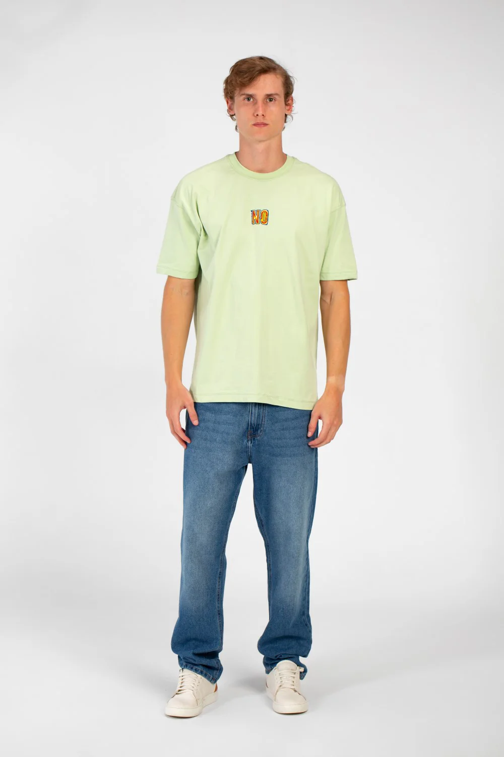 Men's No Print Regular Fit Short Sleeve Crew Neck T-Shirt - Image 8