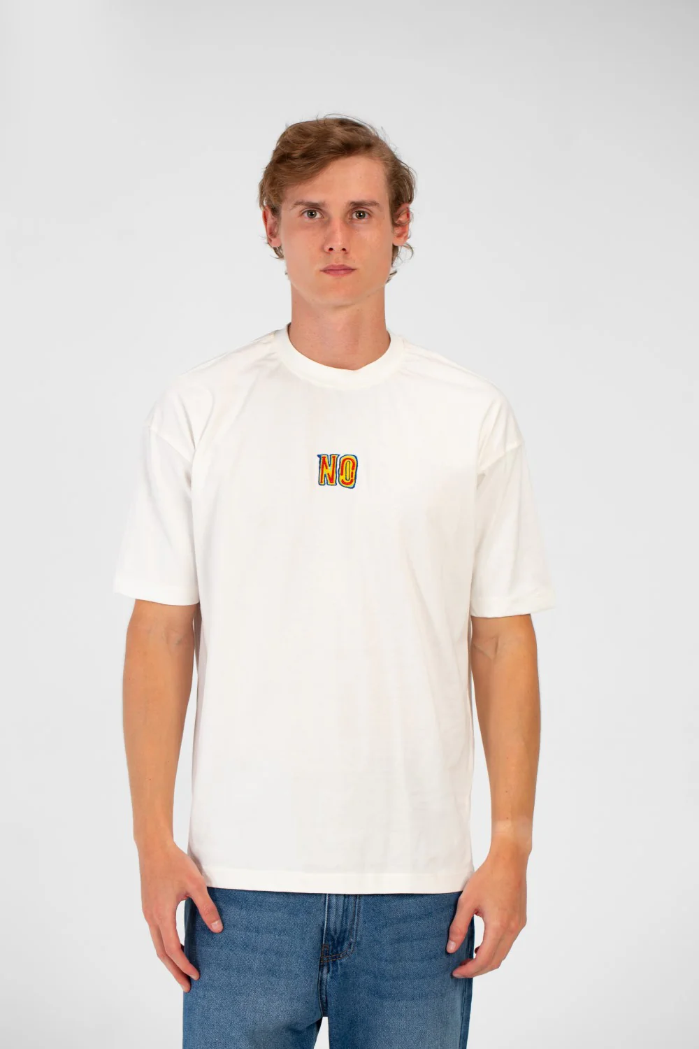 Men's No Print Regular Fit Short Sleeve Crew Neck T-Shirt - Image 9