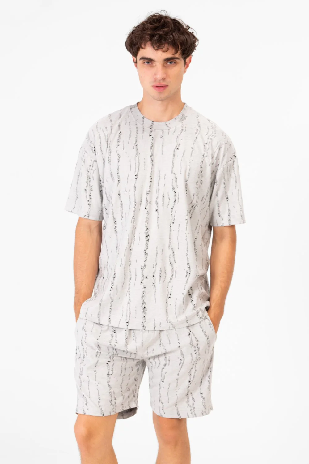 Men's Outfit Set Made Of High Quality Breathable Fabric