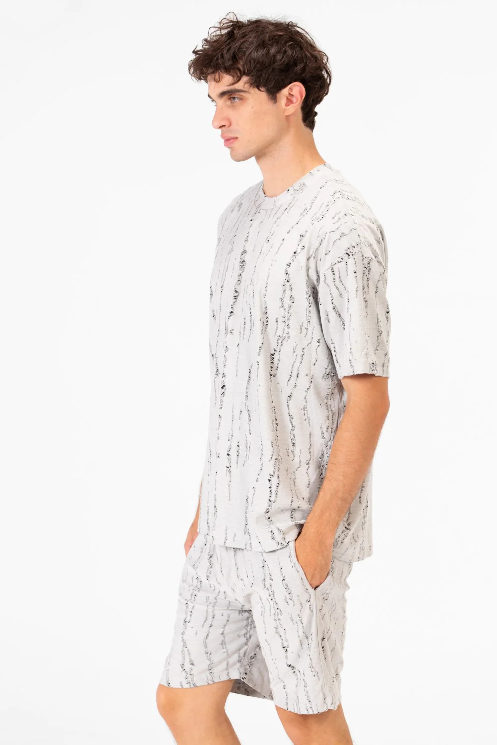 Men's Outfit Set Made Of High Quality Breathable Fabric - Image 3