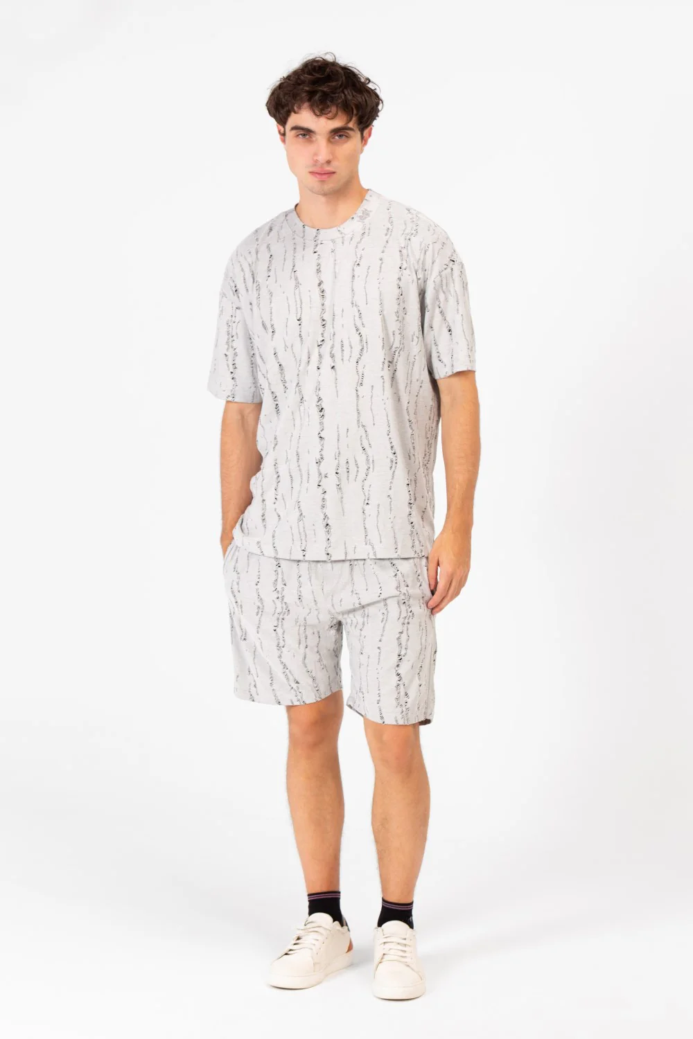 Men's Outfit Set Made Of High Quality Breathable Fabric - Image 4