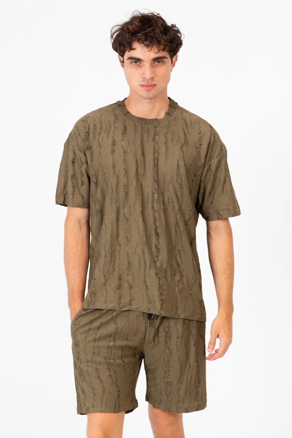 Men's Outfit Set Made Of High Quality Breathable Fabric - Image 5