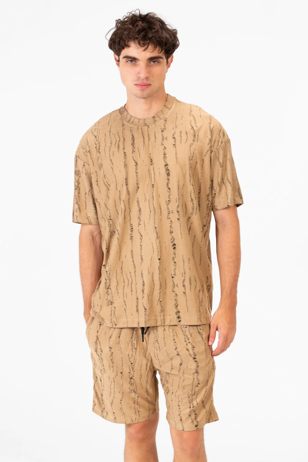 Men's Outfit Set Made Of High Quality Breathable Fabric - Image 9