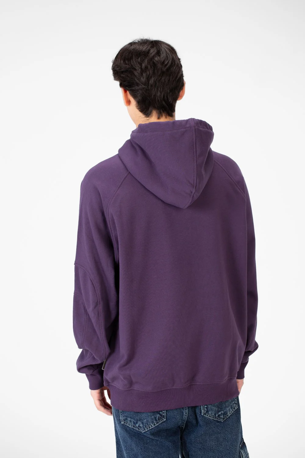 Men's Oversize Hooded Sweatshirt With Full Zipper - Image 10