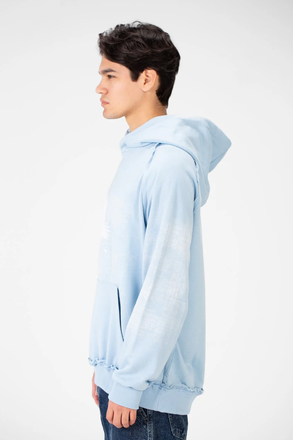 Men's Oversize Printed Hoodie Sweatshirt - Image 11