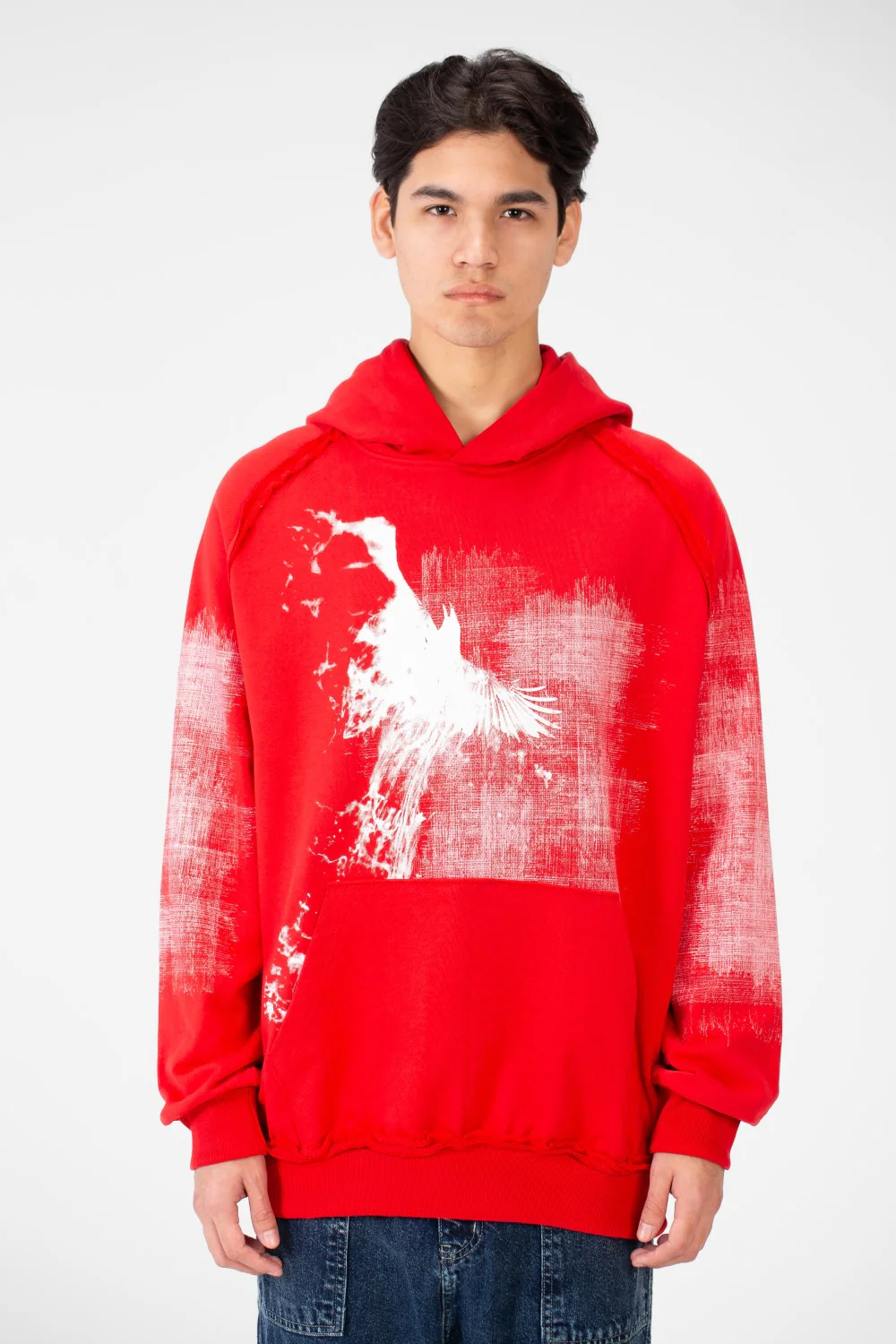Men's Oversize Printed Hoodie Sweatshirt - Image 13
