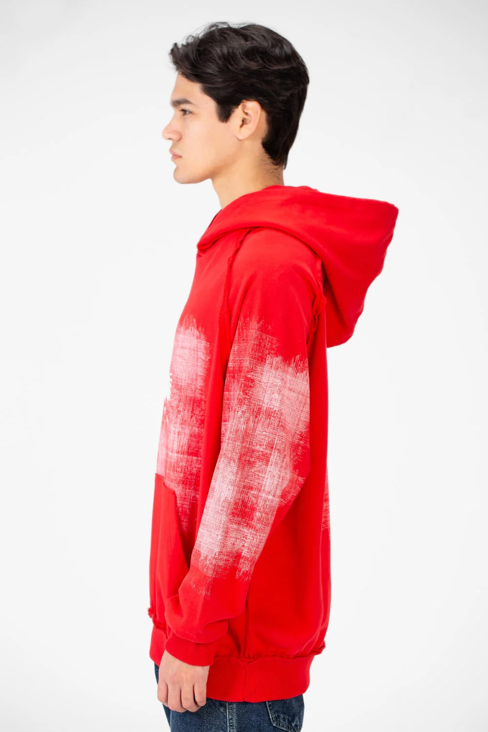 Men's Oversize Printed Hoodie Sweatshirt - Image 15