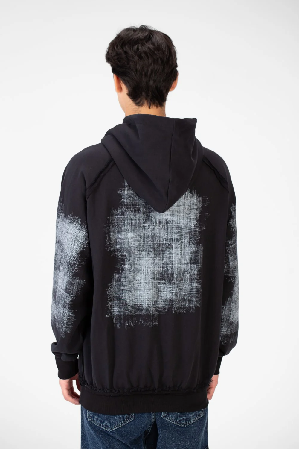 Men's Oversize Printed Hoodie Sweatshirt - Image 2