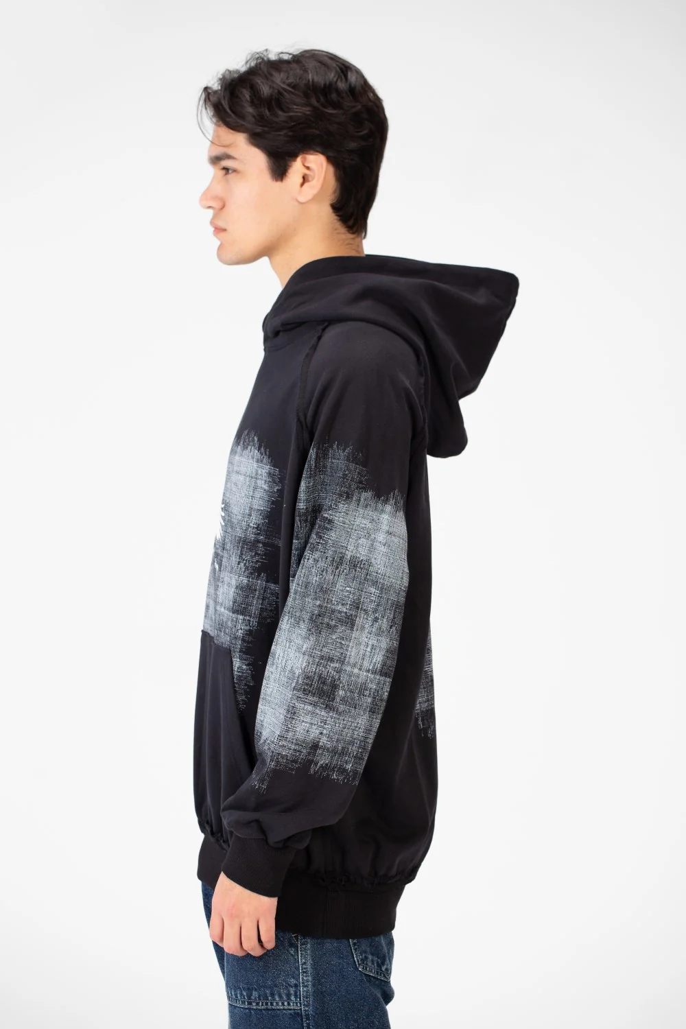 Men's Oversize Printed Hoodie Sweatshirt - Image 3