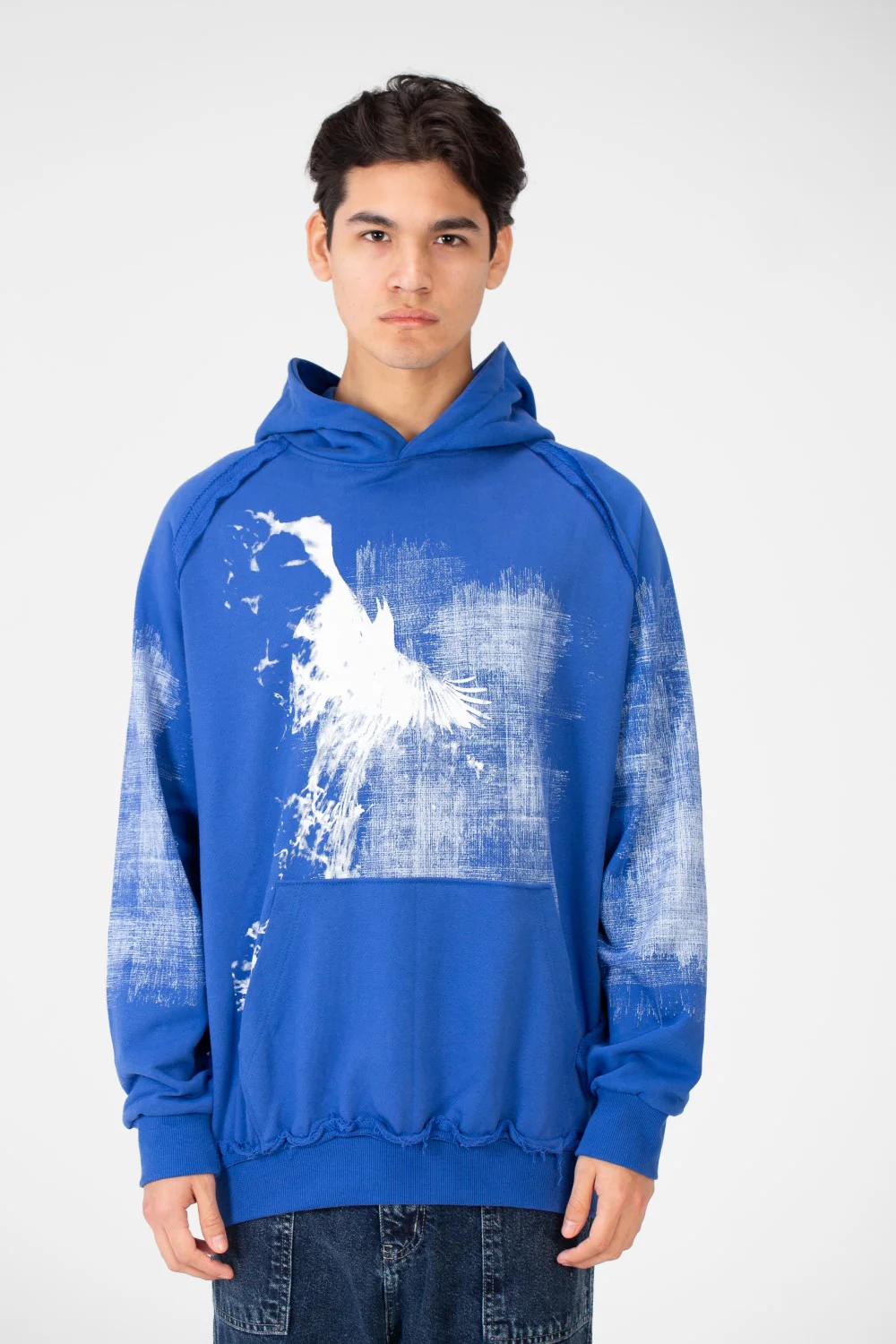 Men's Oversize Printed Hoodie Sweatshirt - Image 5