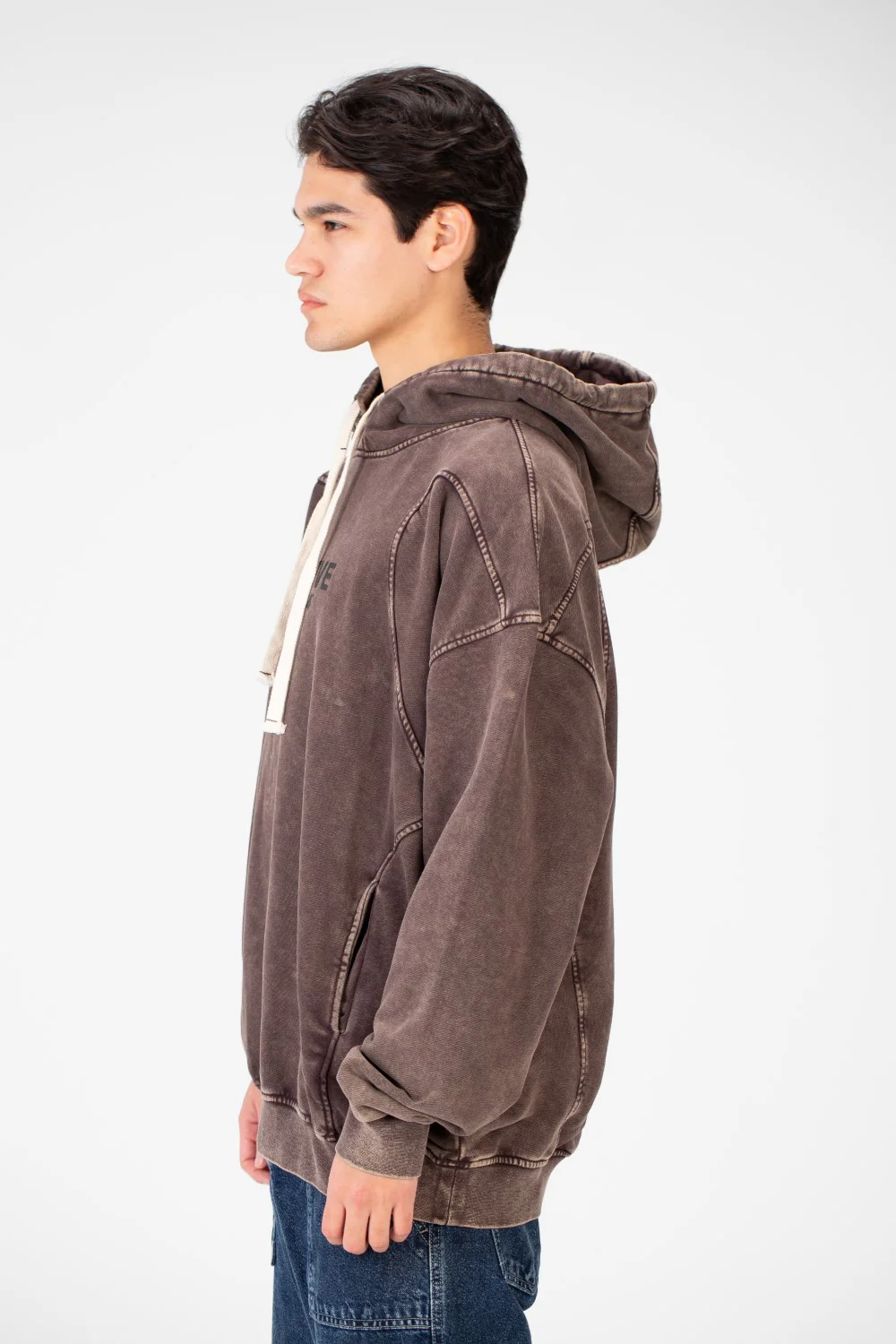 Men's Oversize Sweatshirt With A Modern Cut In Practical Material - Image 3