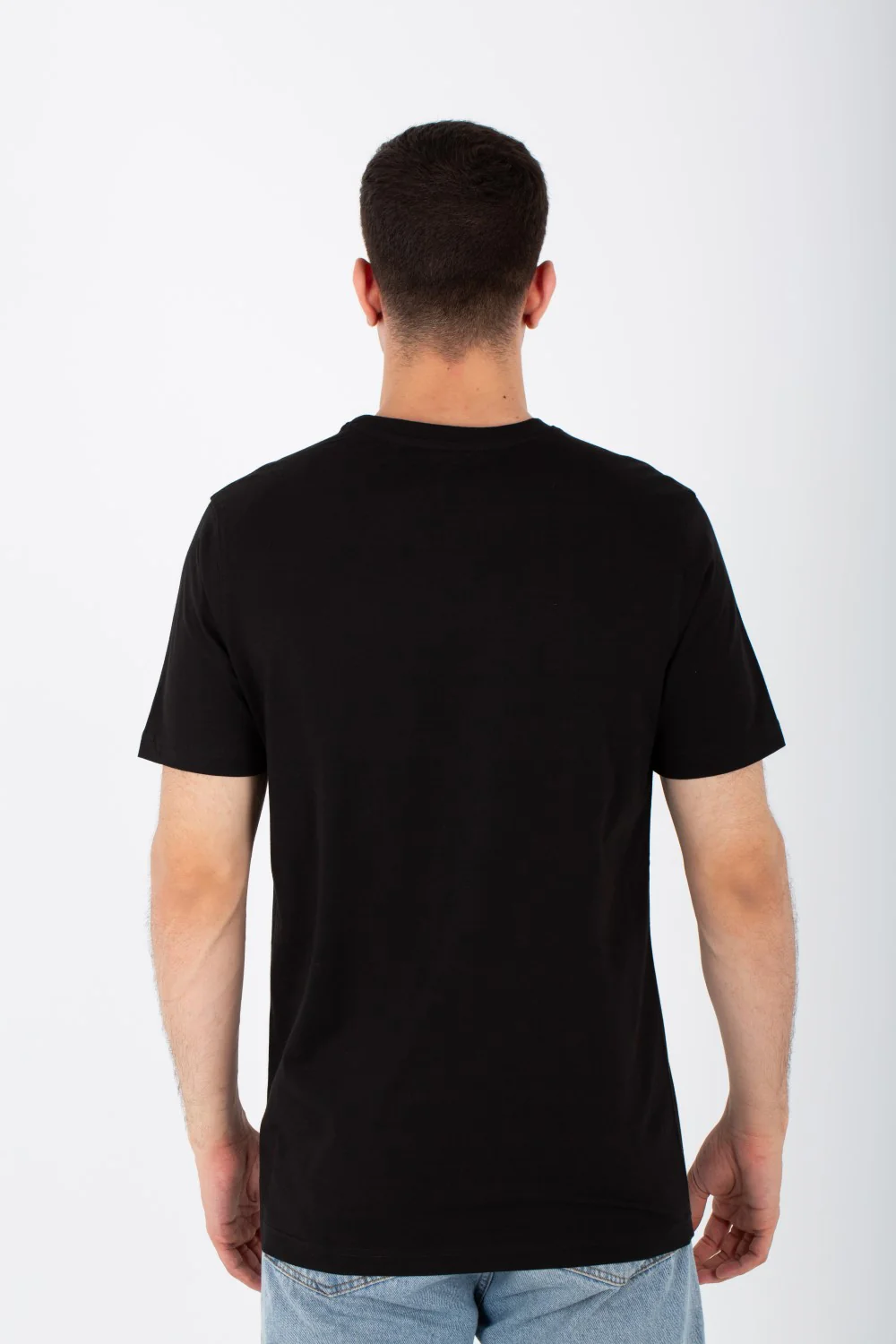 Mens Oversize T-shirt With A Round Neck And A Rabbit Print On The Front - Image 5