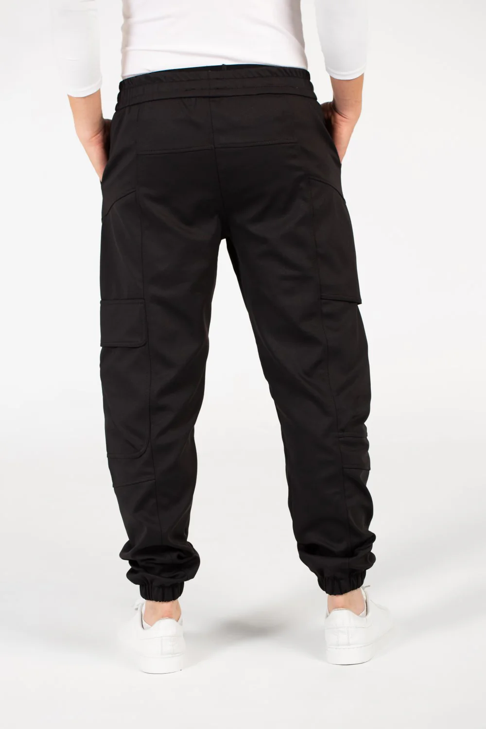 Men's Oversized Basic Sweatpants With Pockets - Image 6