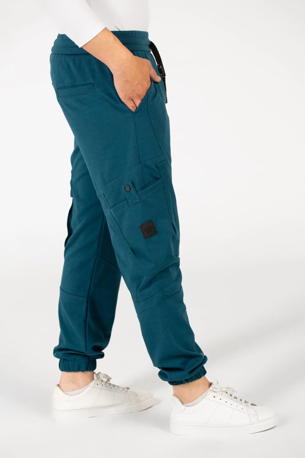 Men's Oversized Elastic Waistband Sweatpants - Image 15