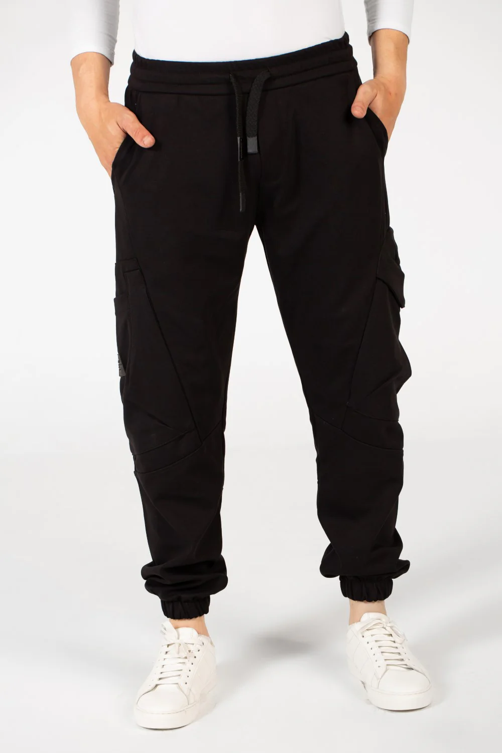 Men's Oversized Elastic Waistband Sweatpants - Image 5