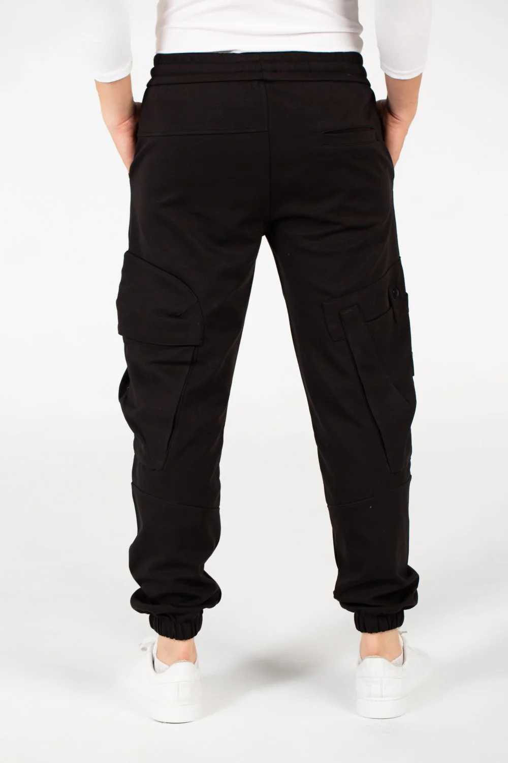 Men's Oversized Elastic Waistband Sweatpants - Image 6