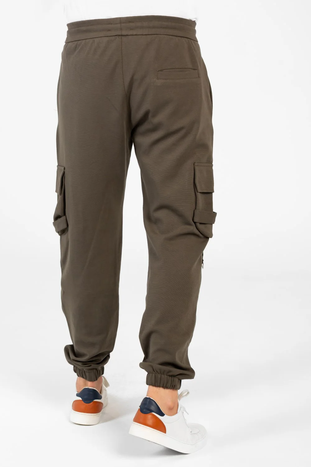 Men's Oversized Elastic Waistband Sweatpants - Image 10