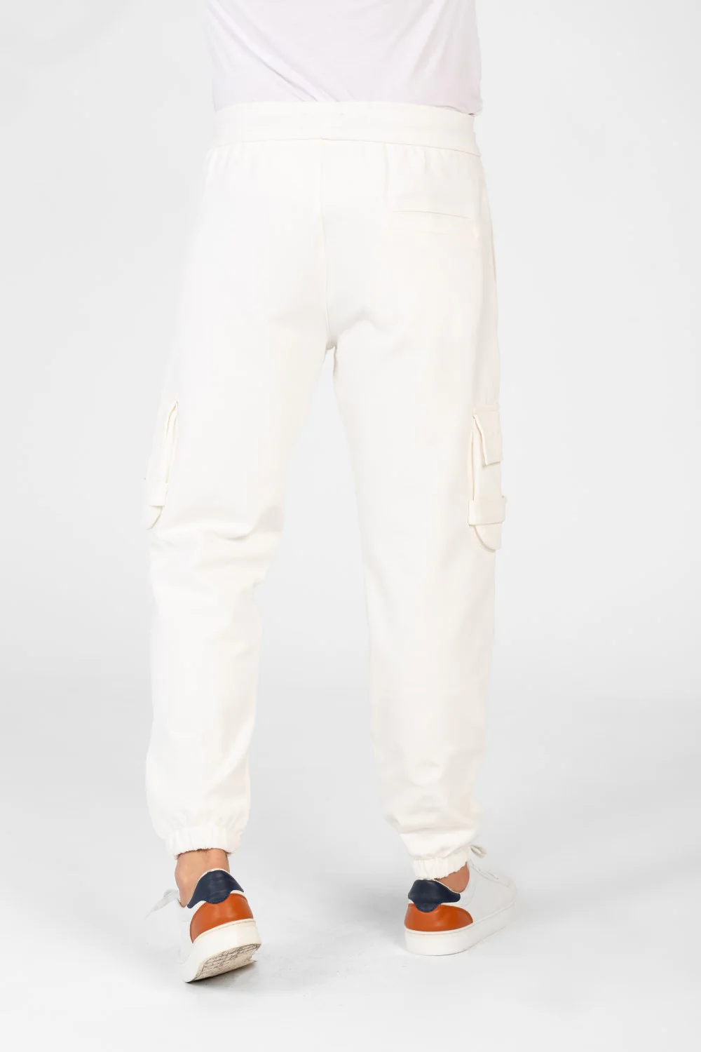 Men's Oversized Elastic Waistband Sweatpants - Image 18