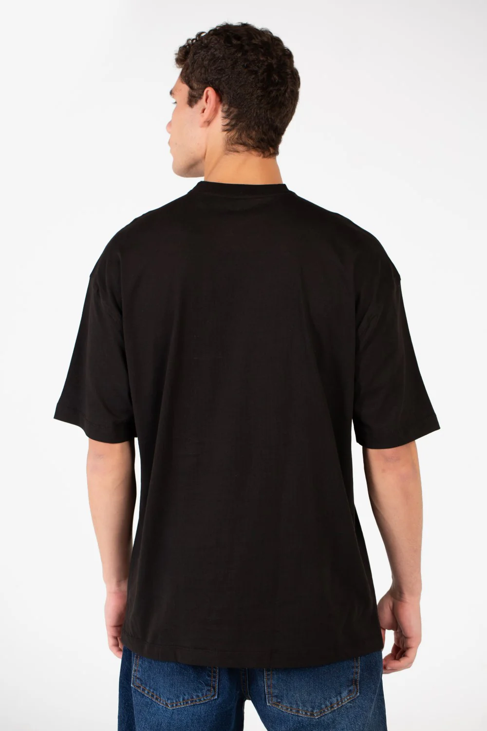 Men's Oversized Front Print T-shirt - Image 2