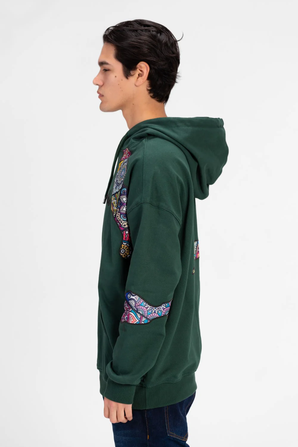 Men's Oversized Graphic Print Hoodie Sweatshirt - Image 7
