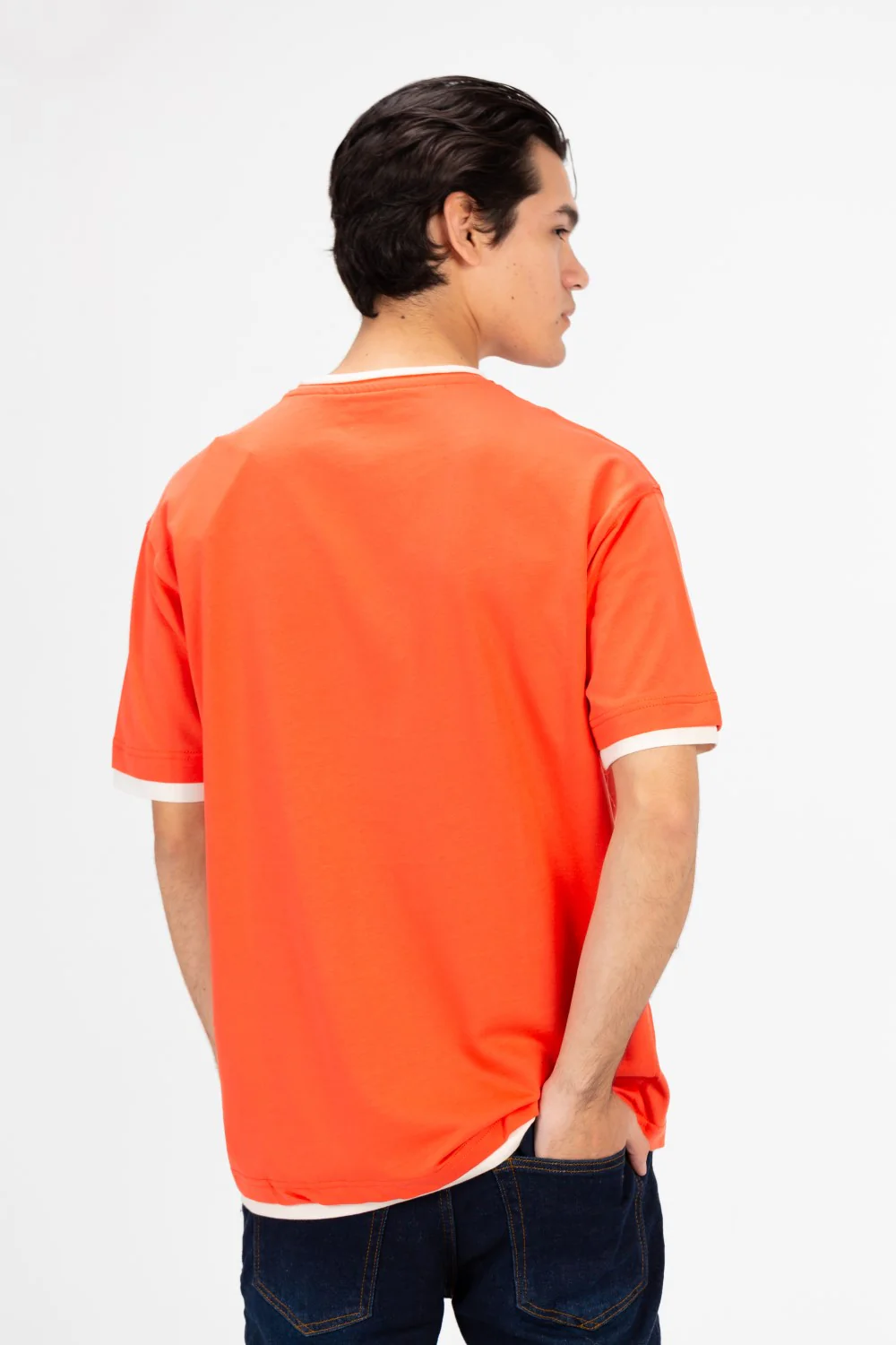 Men's Oversized Half Sleeve Round Neck T-shirt - Image 10