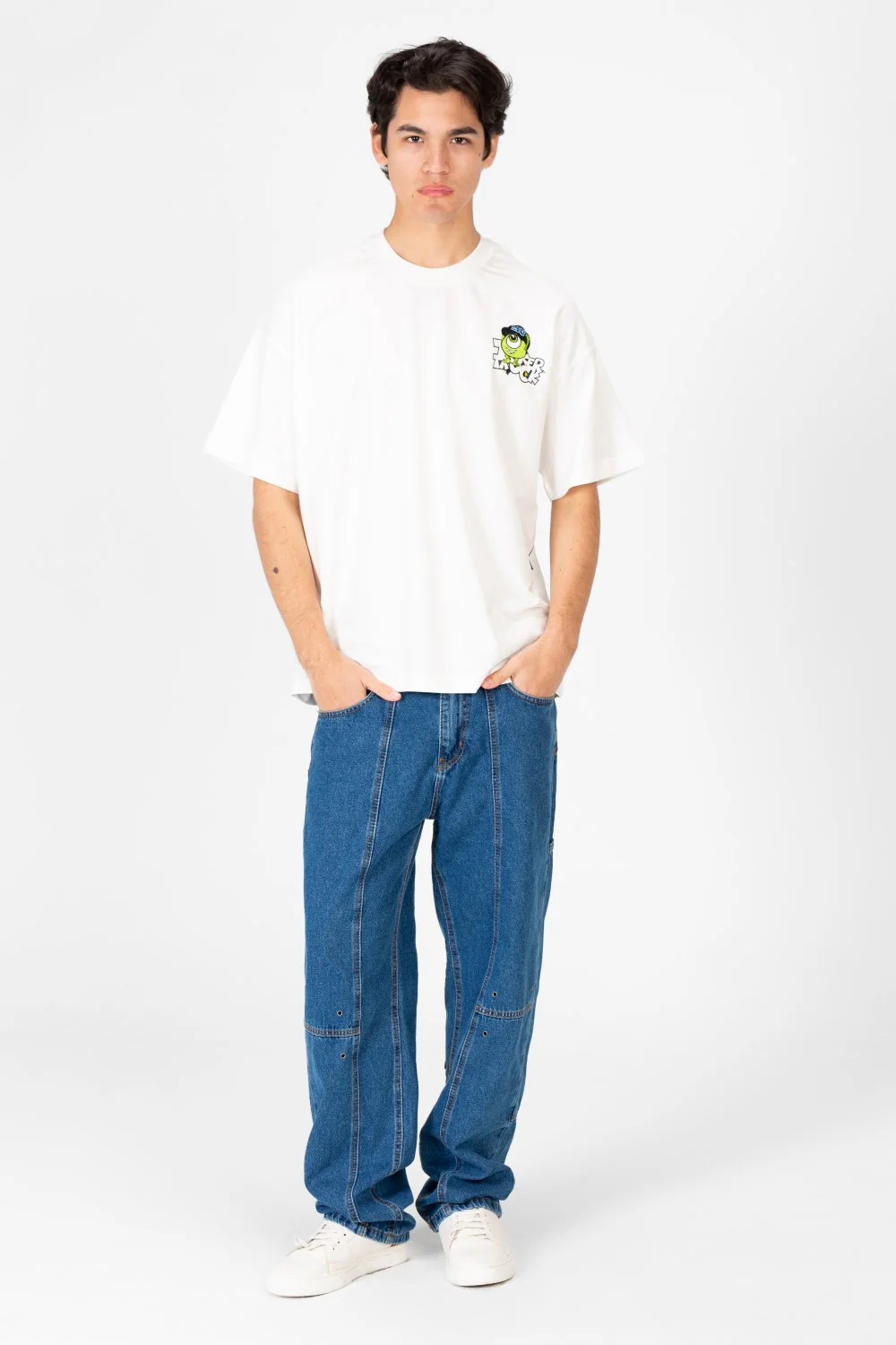 Men's Oversized Half Sleeve T-shirt Printed - Image 12