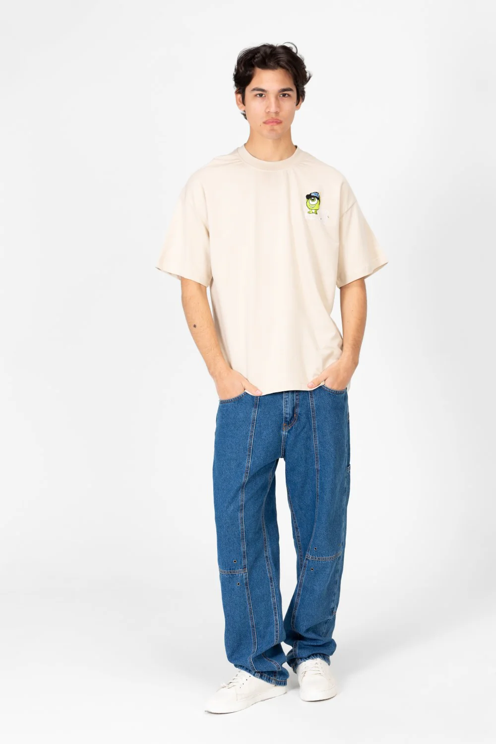 Men's Oversized Half Sleeve T-shirt Printed - Image 4