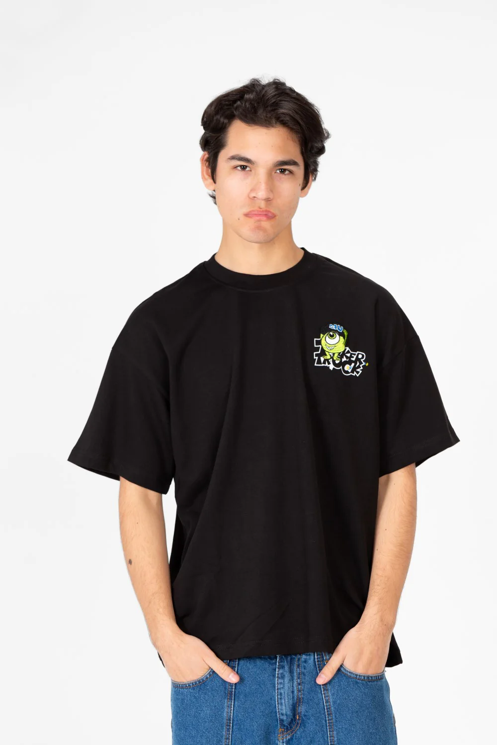 Men's Oversized Half Sleeve T-shirt Printed - Image 5